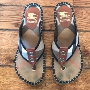 Burberry Flip Flops